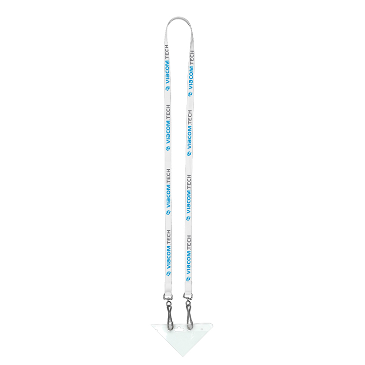 Dual Attachment Super Soft Polyester Multi-Color Sublimation Lanyard